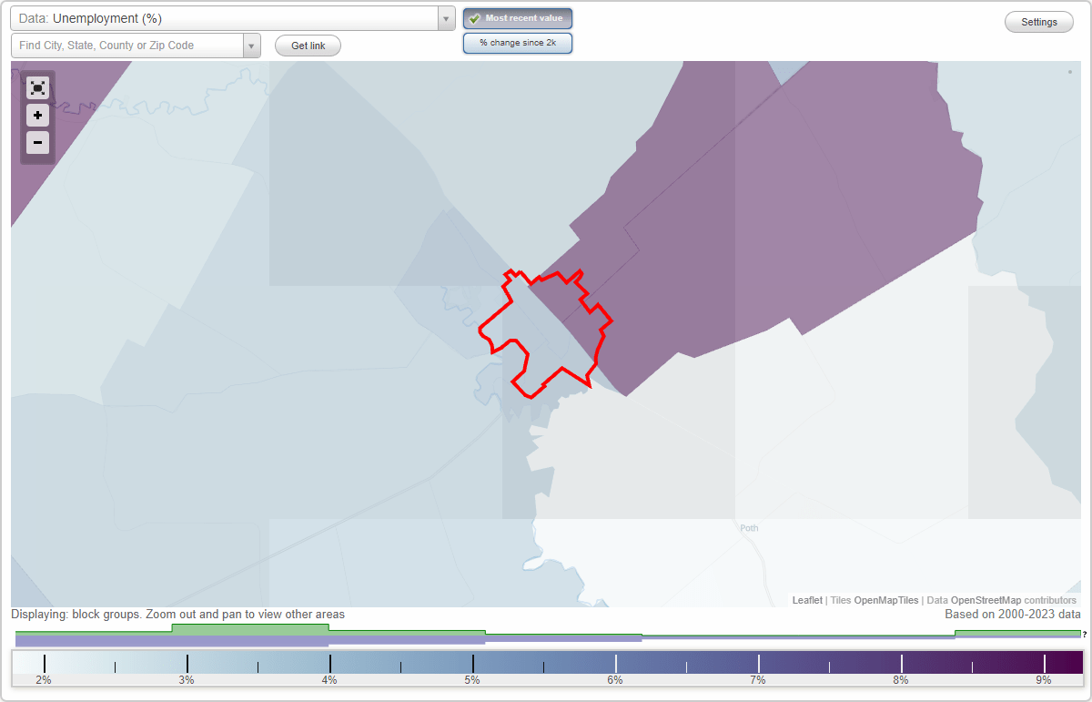 Work and Jobs in Floresville, Texas (TX) Detailed Stats Occupations