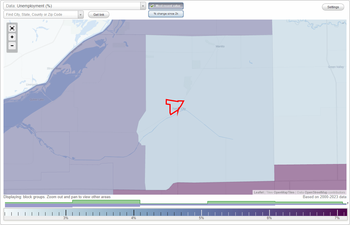 Work and Jobs in Forest City, Illinois (IL) Detailed Stats Occupations