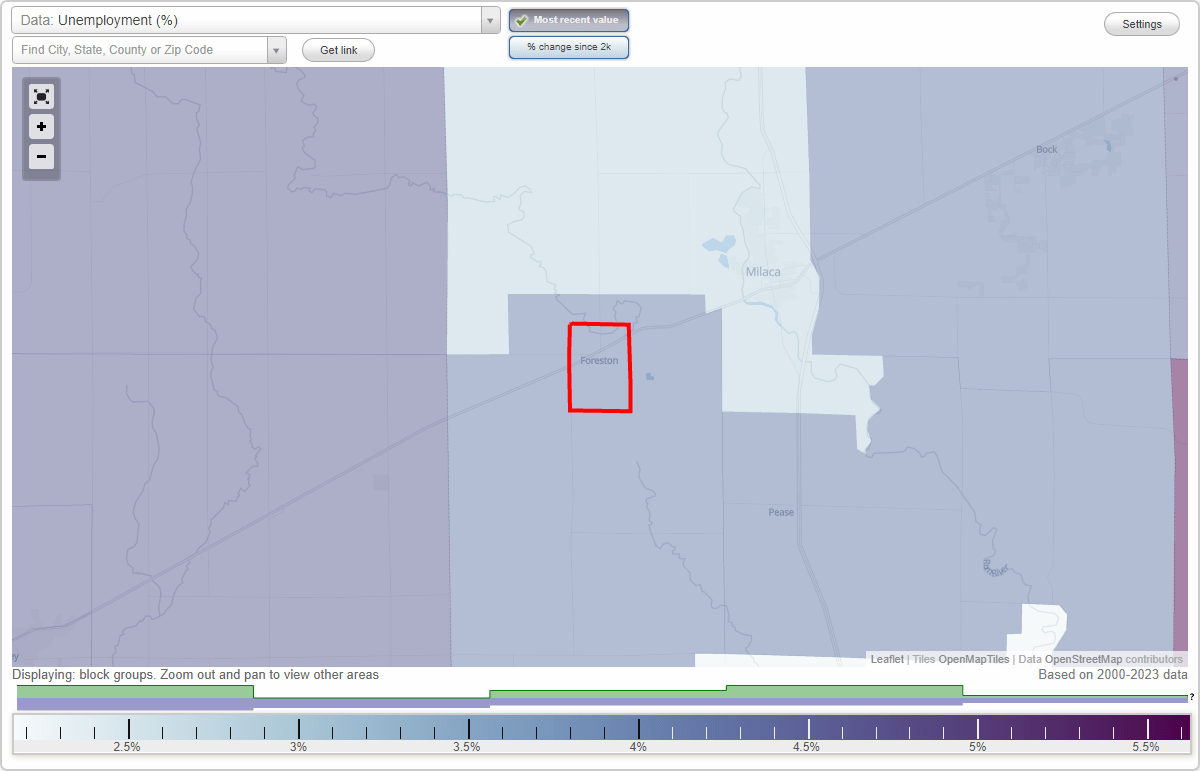 Work and Jobs in Foreston, Minnesota (MN) Detailed Stats Occupations