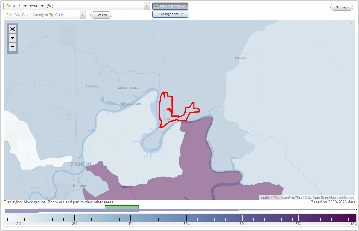 Work and Jobs in Forsyth, Missouri (MO) Detailed Stats Occupations