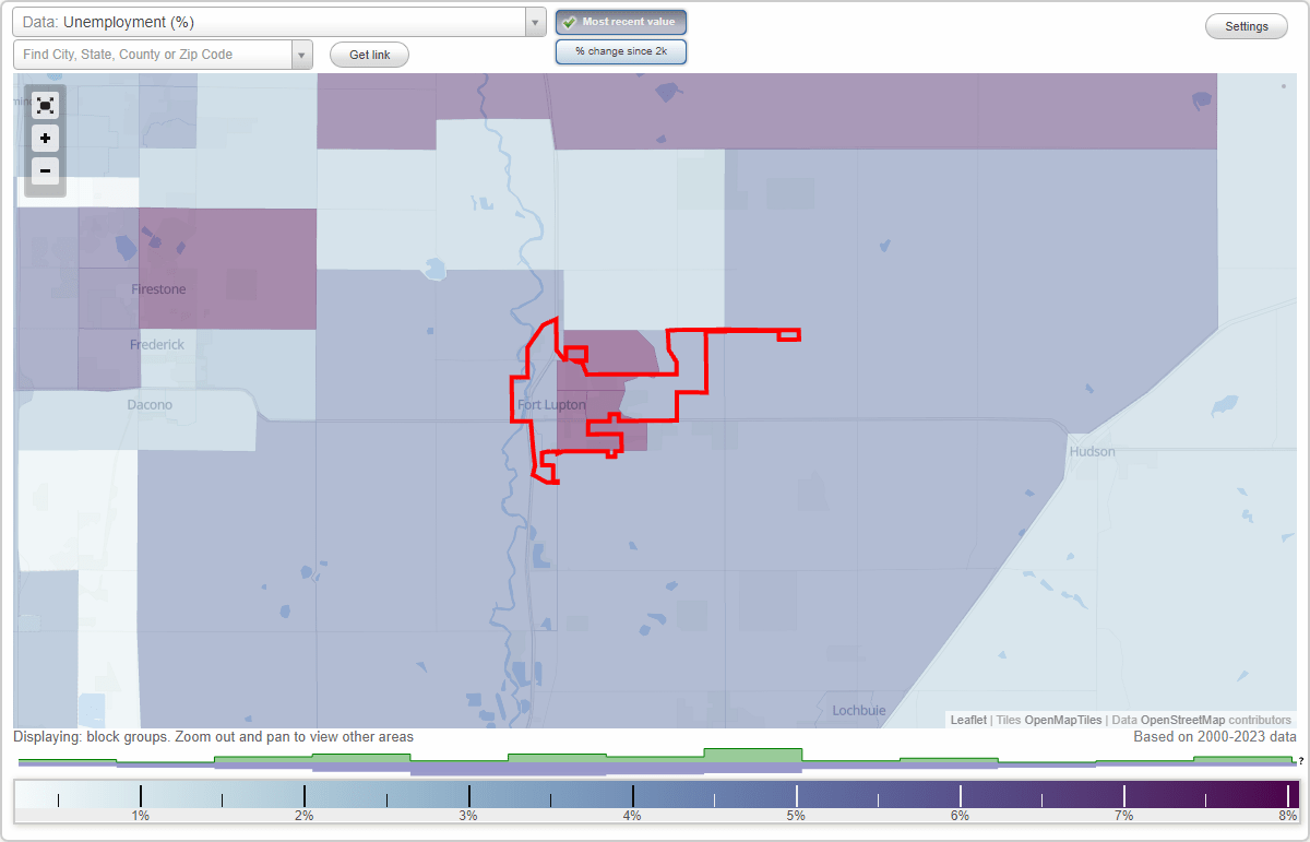 Work and Jobs in Fort Lupton, Colorado (CO) Detailed Stats Occupations