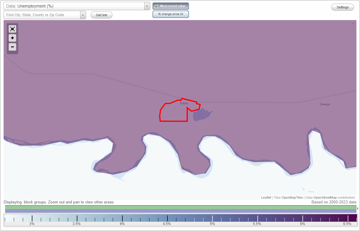 Work and Jobs in Frazer, Montana (MT) Detailed Stats Occupations
