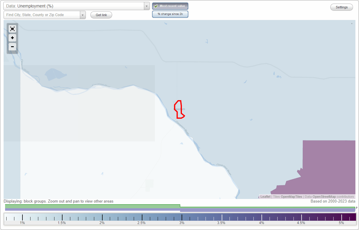 Work and Jobs in Freedom, Oklahoma (OK) Detailed Stats Occupations