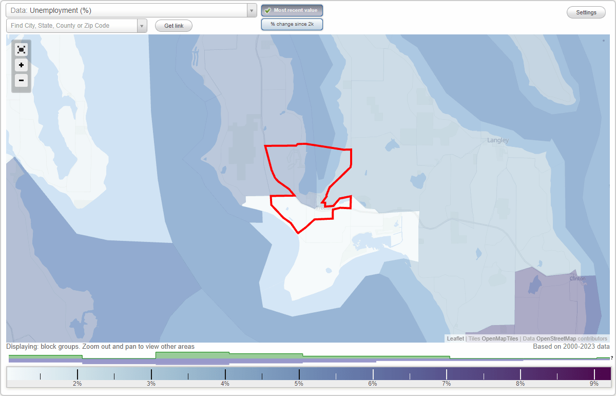 Work and Jobs in Freeland, Washington (WA) Detailed Stats Occupations