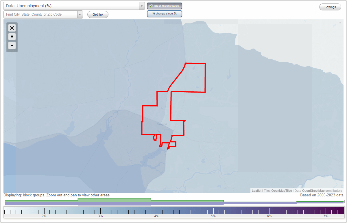 Work and Jobs in Freeport, Florida (FL) Detailed Stats Occupations