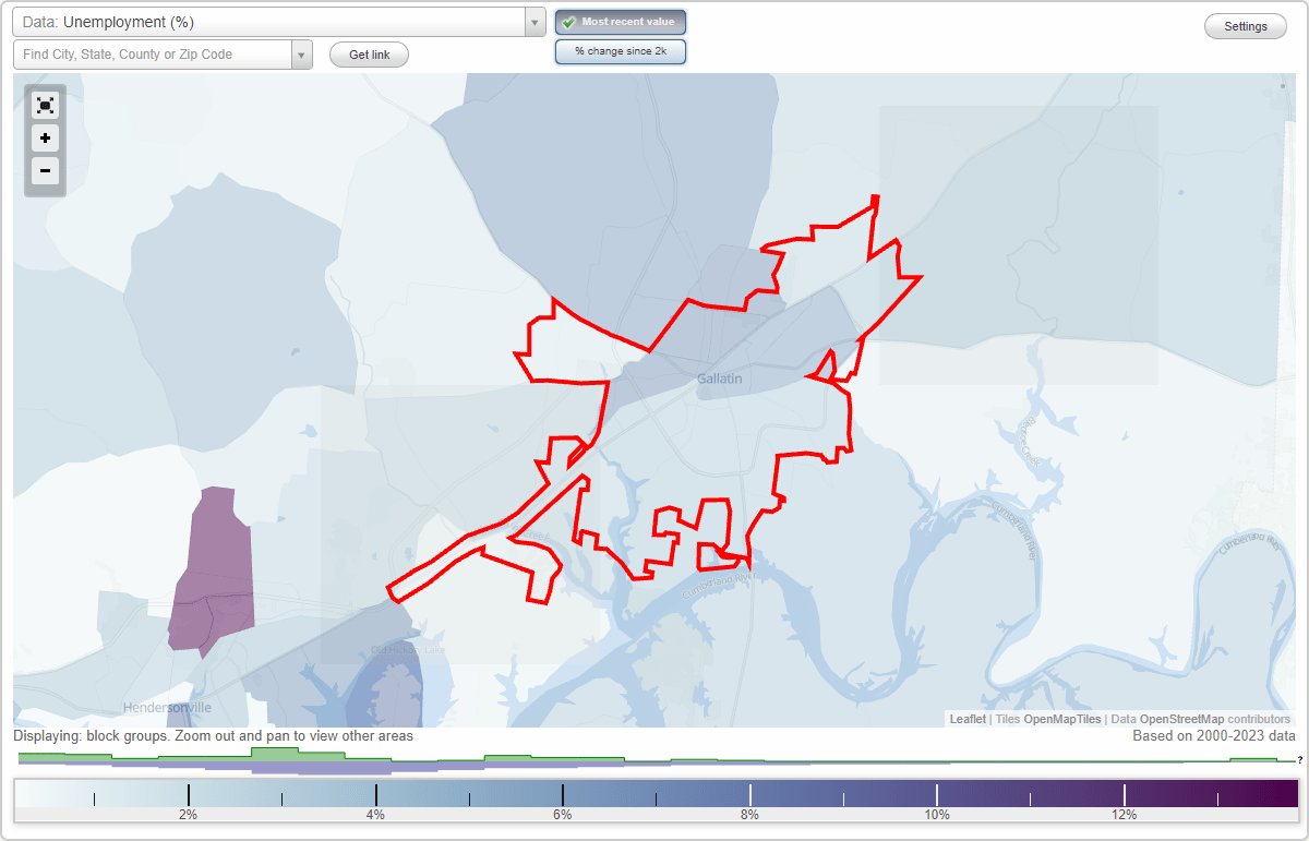 Work and Jobs in Gallatin, Tennessee (TN) Detailed Stats Occupations