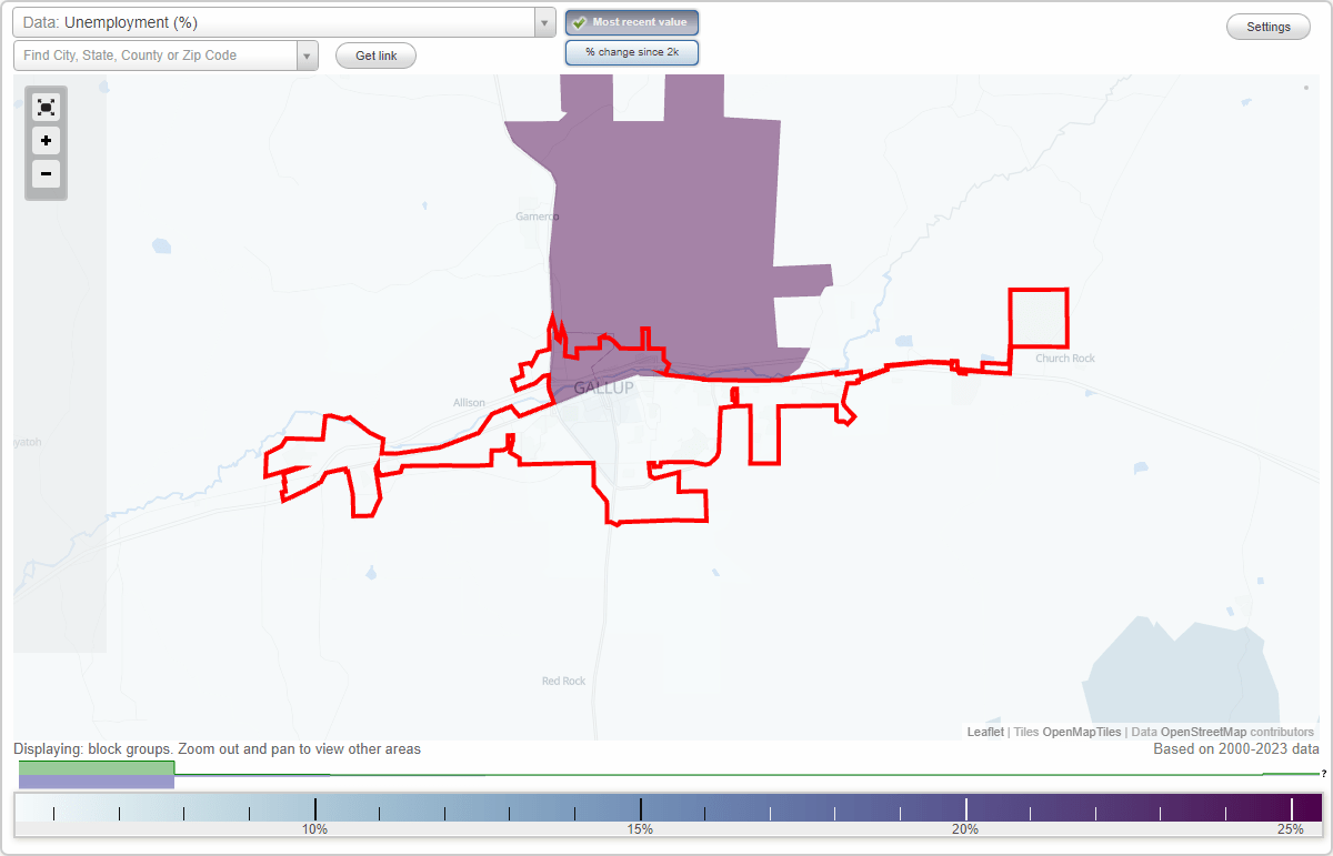 Work and Jobs in Gallup, New Mexico (NM) Detailed Stats Occupations, Industries, Unemployment