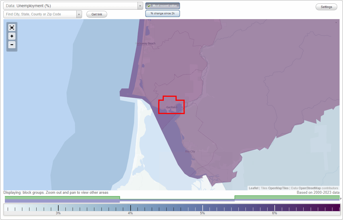 Work and Jobs in Garibaldi, Oregon (OR) Detailed Stats Occupations