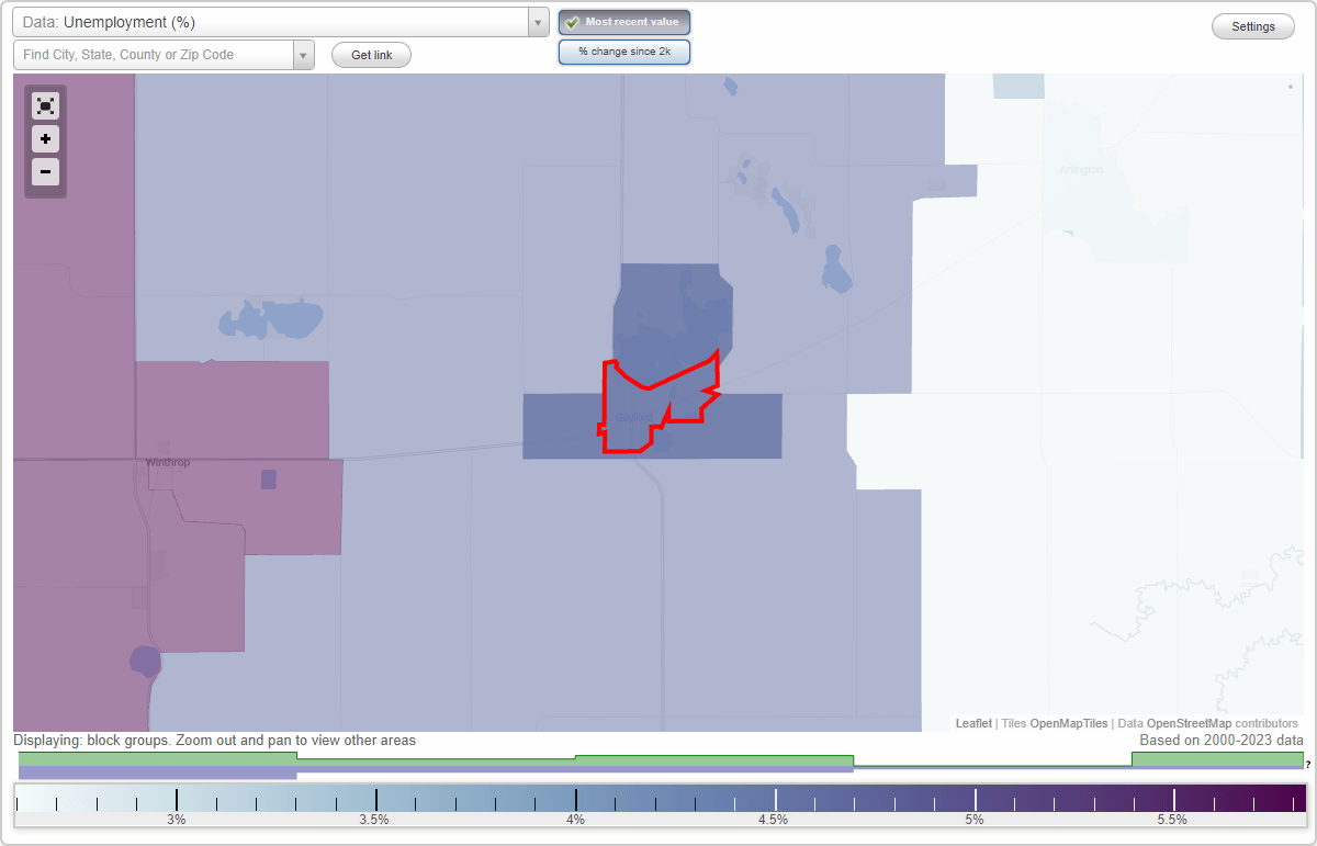 Work and Jobs in Gaylord, Minnesota (MN) Detailed Stats Occupations