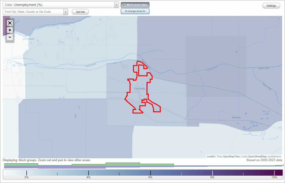 Work and Jobs in Geneseo, Illinois (IL) Detailed Stats Occupations, Industries, Unemployment