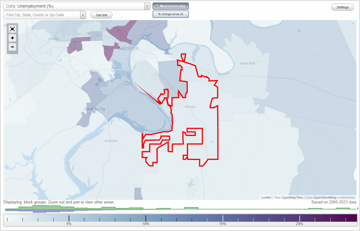 Work and Jobs in Glencoe, Alabama (AL) Detailed Stats Occupations