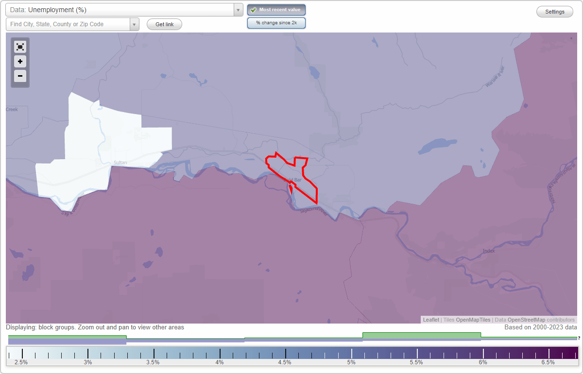 Work and Jobs in Gold Bar, Washington (WA) Detailed Stats Occupations