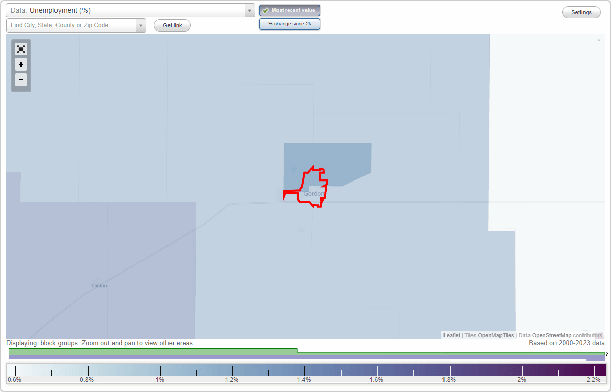 Work and Jobs in Gordon, Nebraska (NE) Detailed Stats Occupations