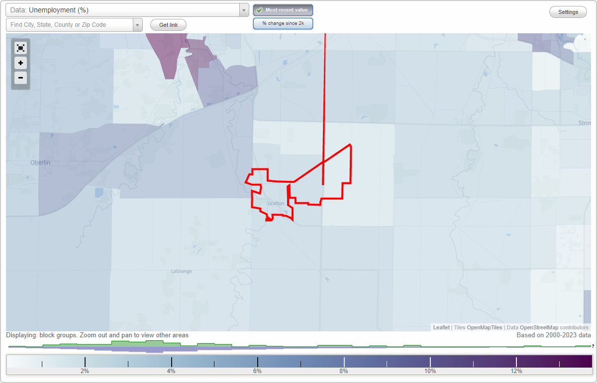 Work and Jobs in Grafton, Ohio (OH) Detailed Stats Occupations