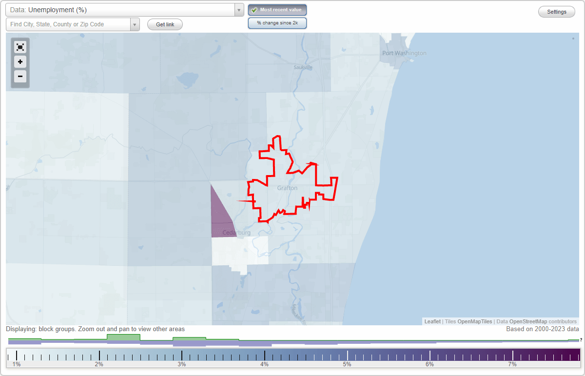 Work and Jobs in Grafton, Wisconsin (WI) Detailed Stats Occupations