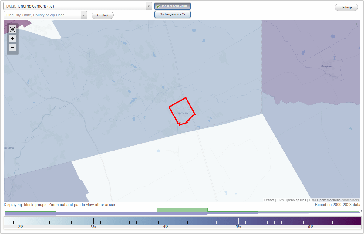 Work and Jobs in Grandview, Texas (TX) Detailed Stats Occupations