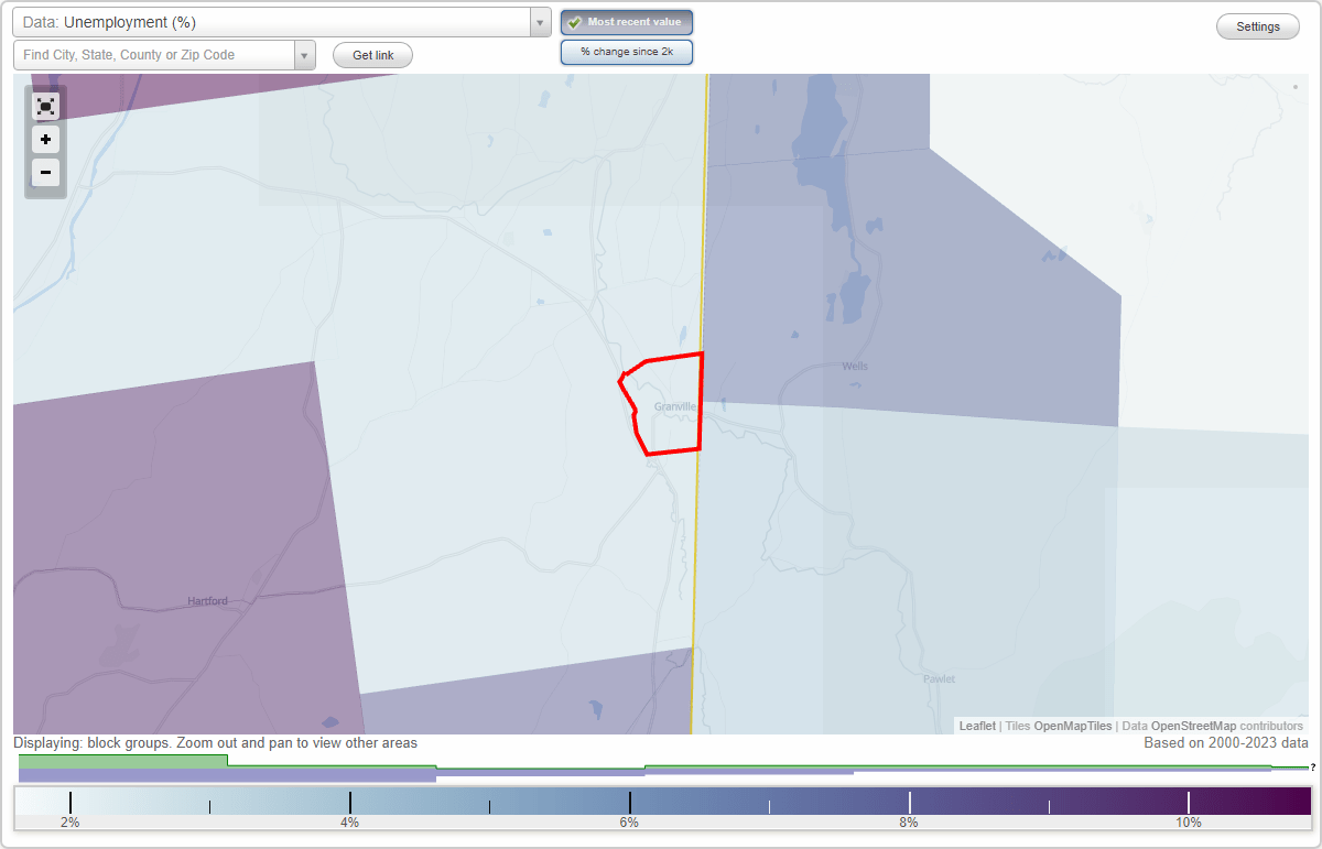 Work and Jobs in Granville, New York (NY) Detailed Stats Occupations