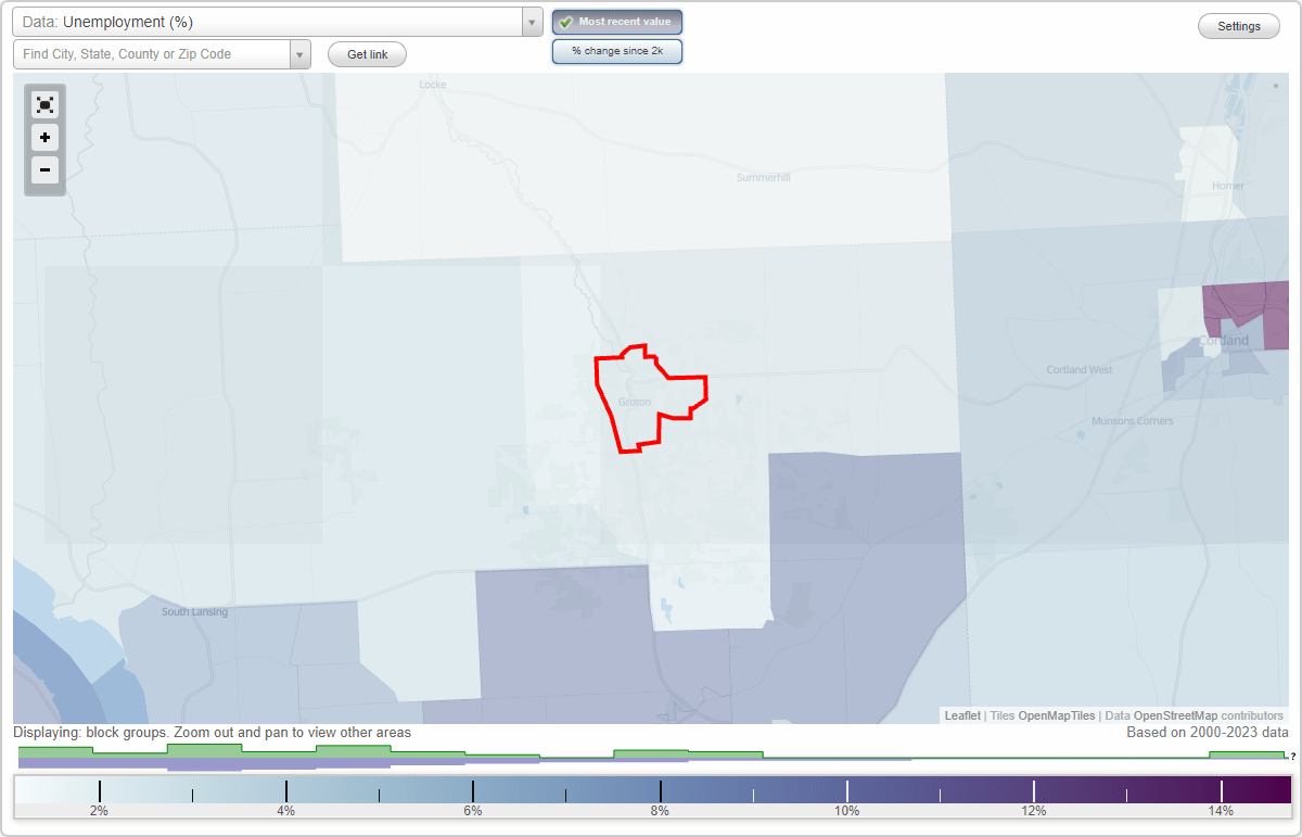 Work and Jobs in Groton, New York (NY) Detailed Stats Occupations, Industries, Unemployment