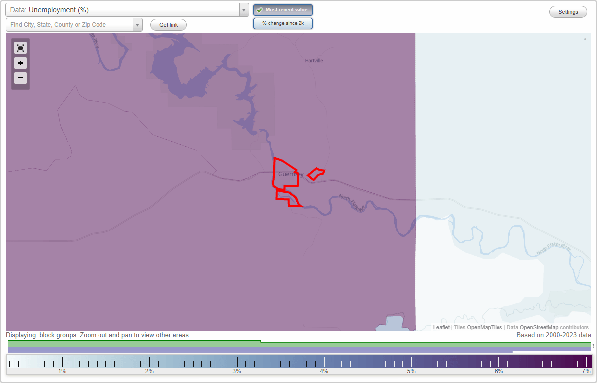Work and Jobs in Guernsey, Wyoming (WY) Detailed Stats Occupations