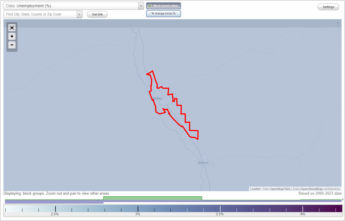 Work and Jobs in Hailey, Idaho (ID) Detailed Stats Occupations