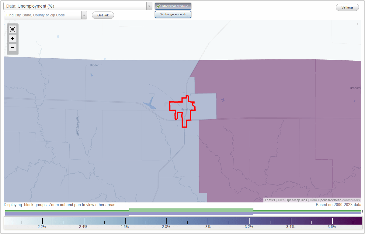 Work and Jobs in Hamilton, Missouri (MO) Detailed Stats Occupations