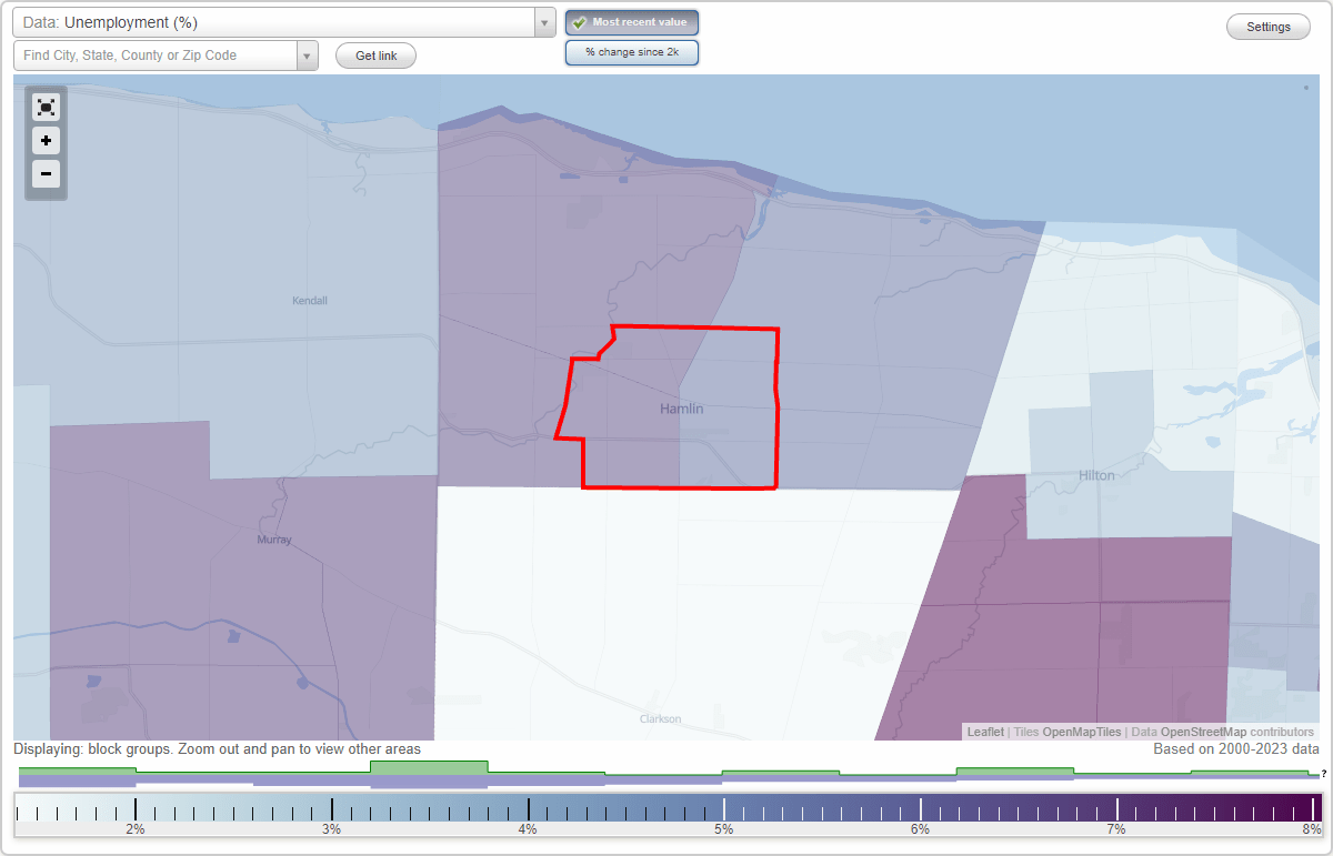 Work and Jobs in Hamlin, New York (NY) Detailed Stats Occupations