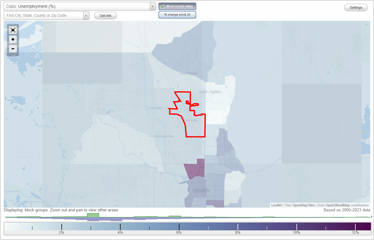 Work and Jobs in Harrisville, Utah (UT) Detailed Stats Occupations