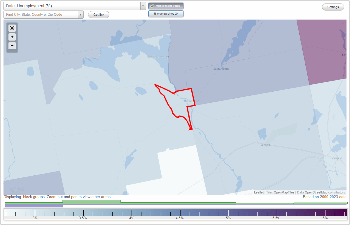 Work and Jobs in Hartland, Maine (ME) Detailed Stats Occupations