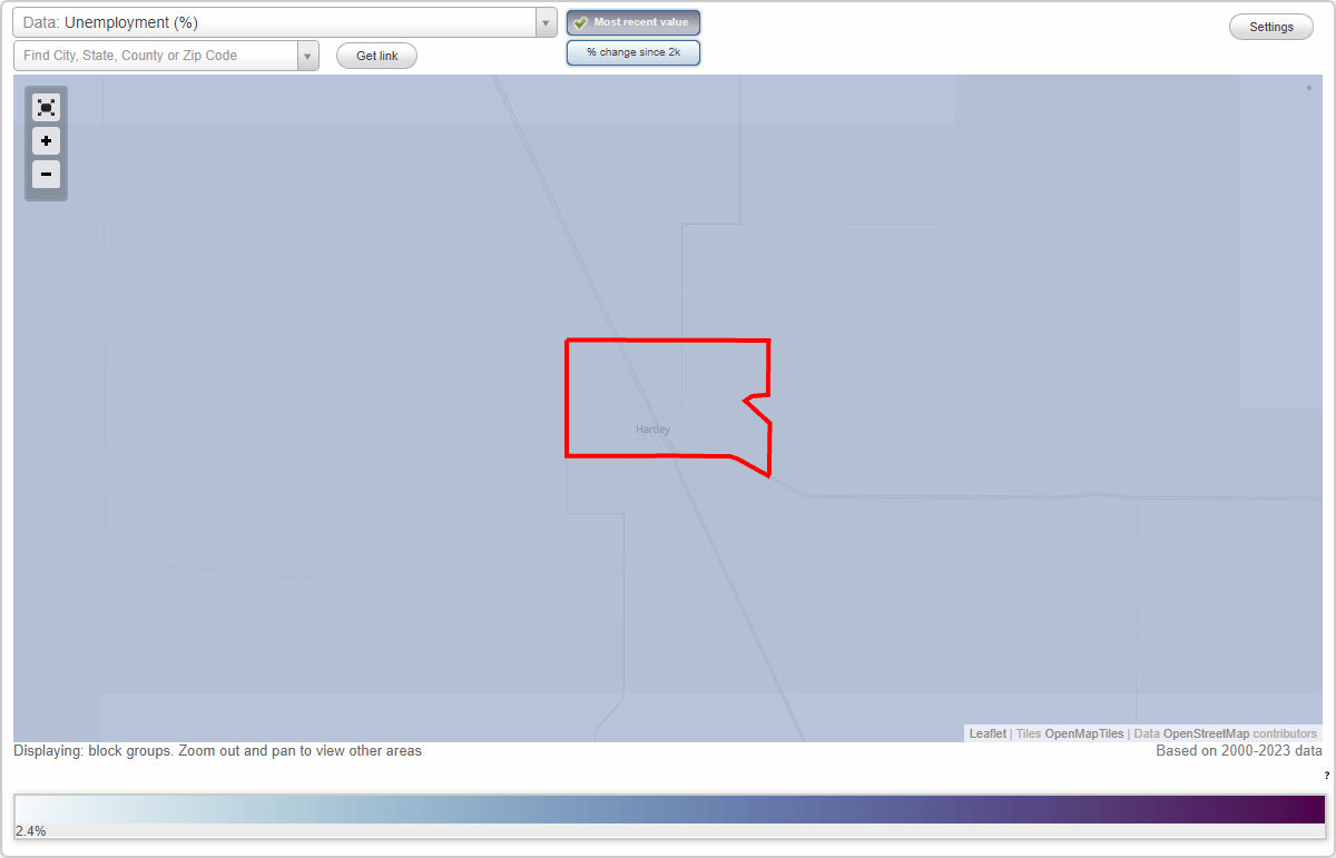 Work and Jobs in Hartley, Texas (TX) Detailed Stats Occupations, Industries, Unemployment