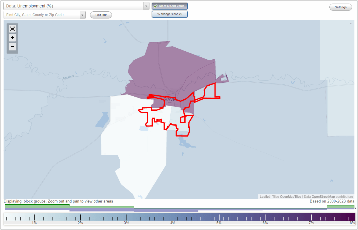 Work and Jobs in Havre, Montana (MT) Detailed Stats Occupations