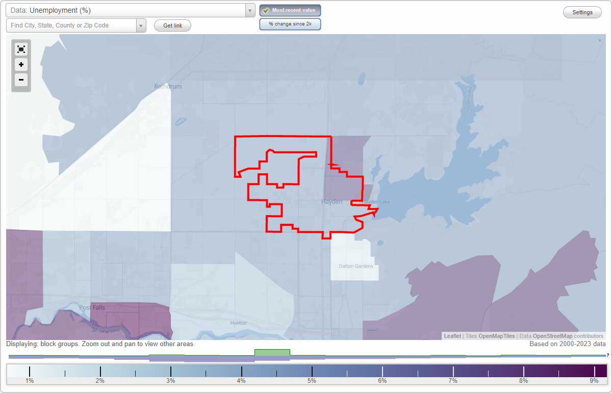 Work and Jobs in Hayden, Idaho (ID) Detailed Stats Occupations, Industries, Unemployment