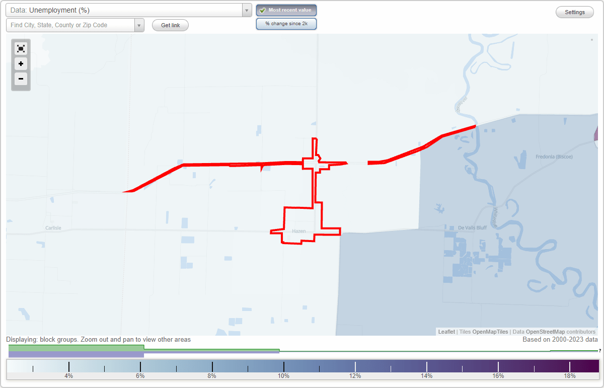 Work and Jobs in Hazen, Arkansas (AR) Detailed Stats Occupations