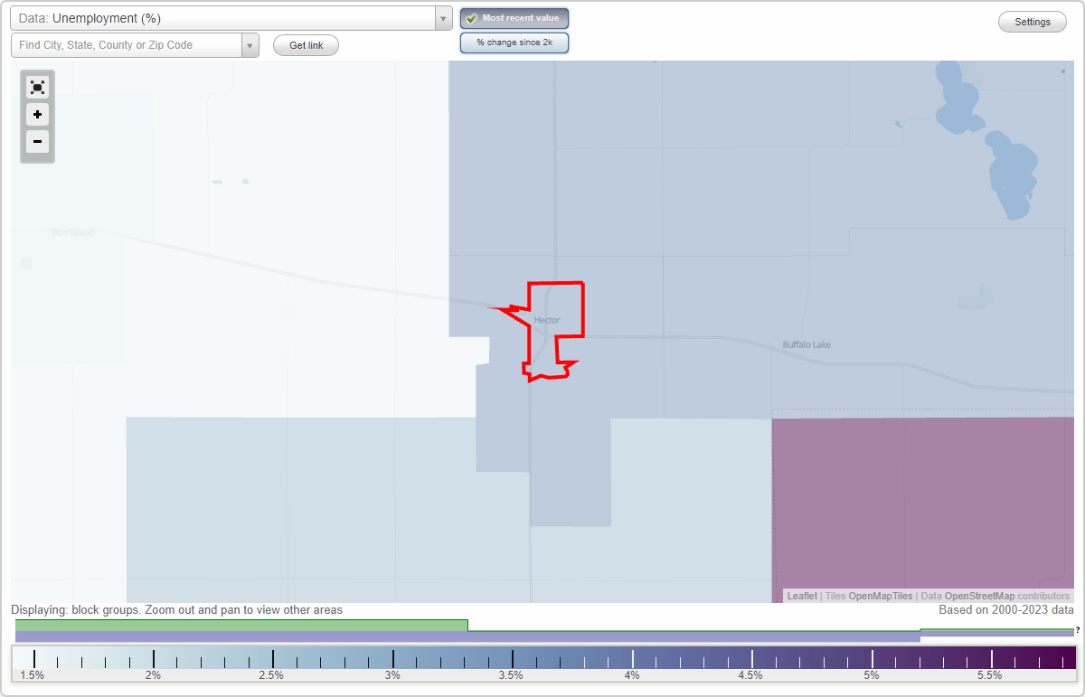 Work and Jobs in Hector, Minnesota (MN) Detailed Stats Occupations