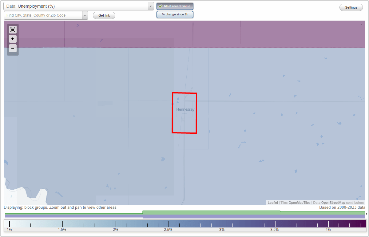 Work and Jobs in Hennessey, Oklahoma (OK) Detailed Stats Occupations