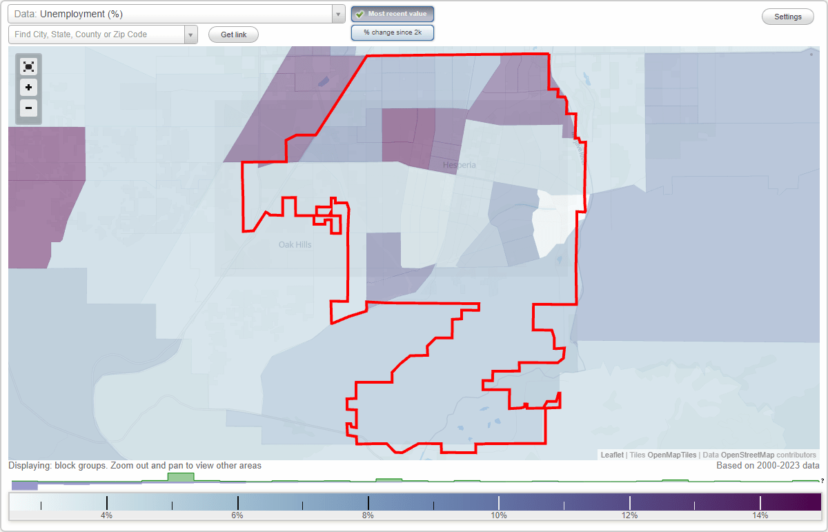 Work and Jobs in Hesperia, California (CA) Detailed Stats Occupations