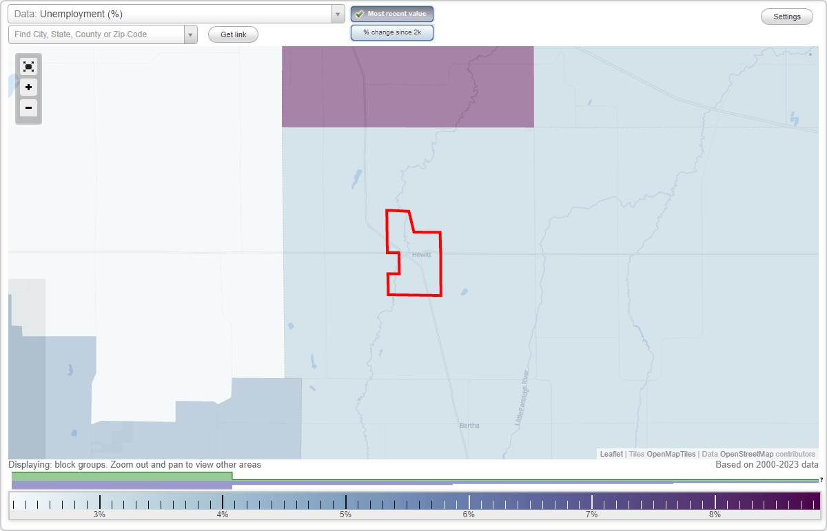Work and Jobs in Hewitt, Minnesota (MN) Detailed Stats Occupations