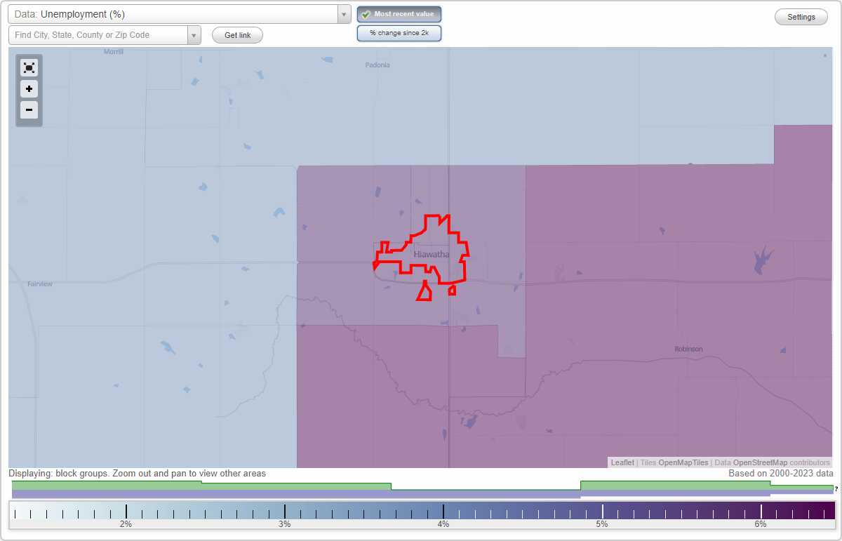 Work and Jobs in Hiawatha, Kansas (KS) Detailed Stats Occupations