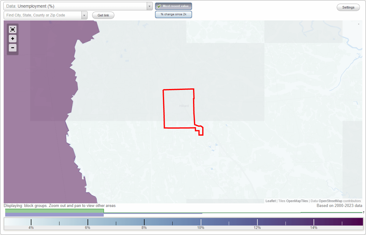 Work and Jobs in Hilliard, Florida (FL) Detailed Stats Occupations