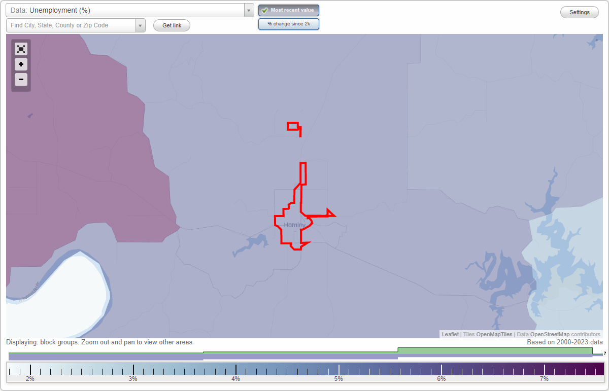 Work and Jobs in Hominy, Oklahoma (OK) Detailed Stats Occupations