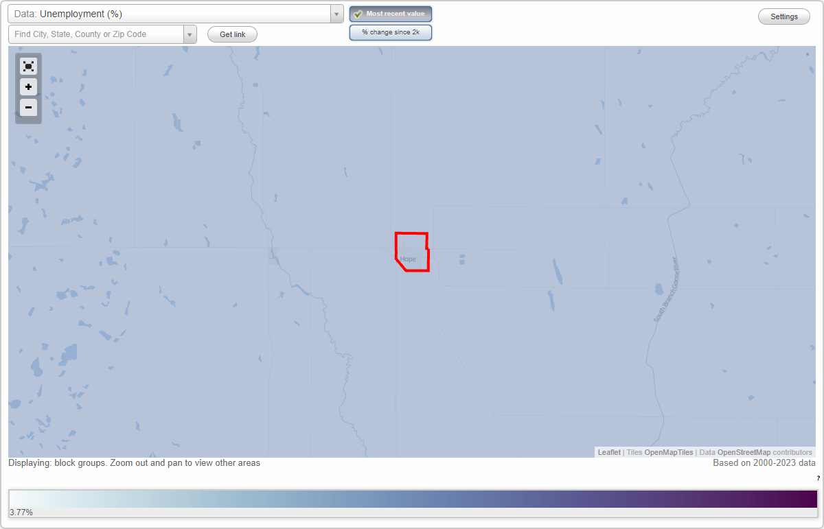 Work and Jobs in Hope, North Dakota (ND) Detailed Stats Occupations