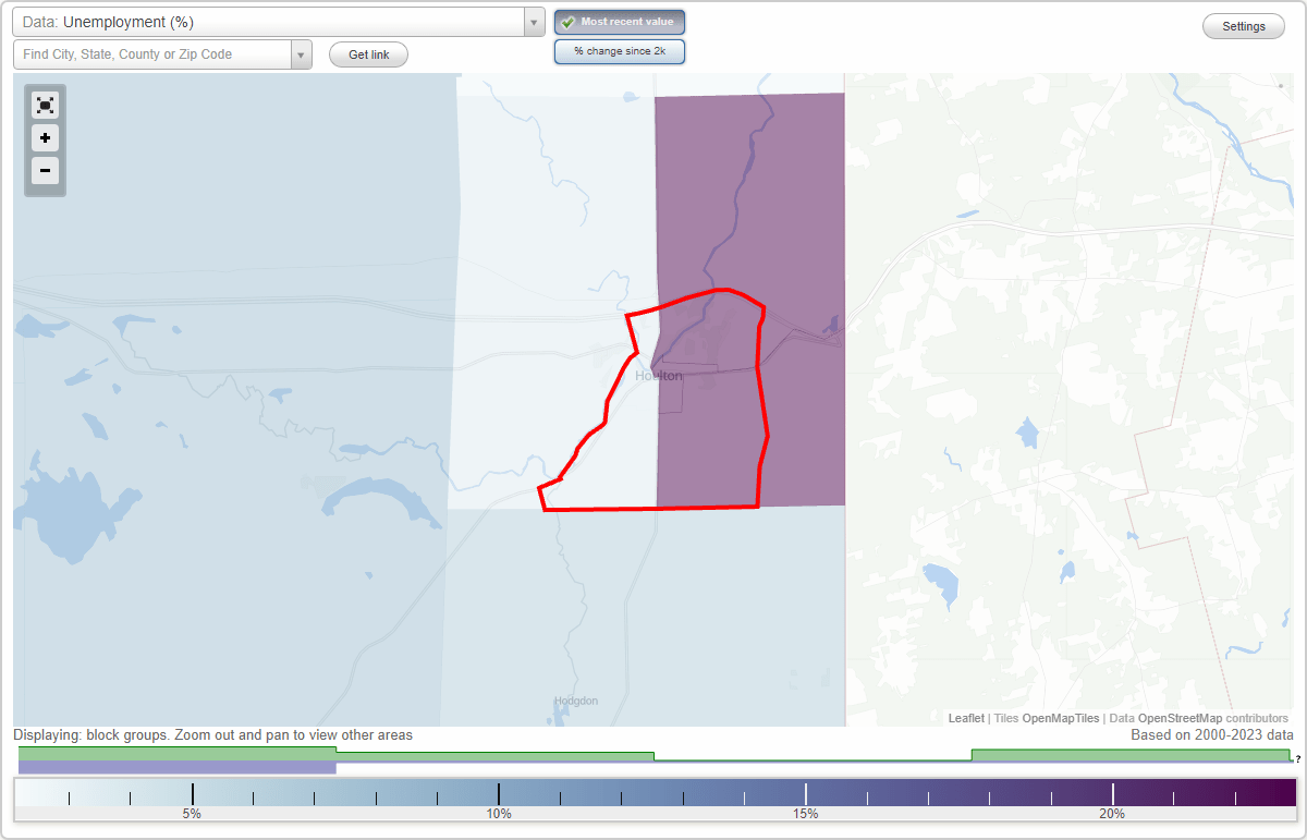 Work and Jobs in Houlton, Maine (ME) Detailed Stats Occupations
