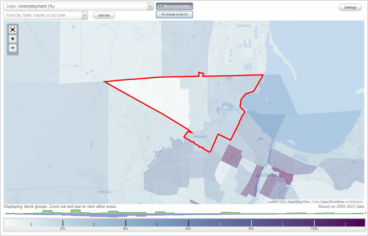 Work and Jobs in Howard, Wisconsin (WI) Detailed Stats Occupations