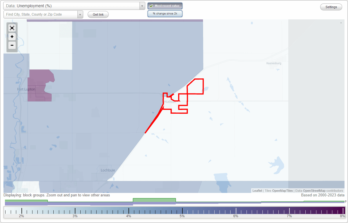 Work and Jobs in Hudson, Colorado (CO) Detailed Stats Occupations