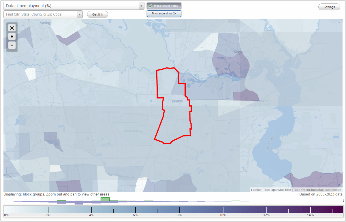 Work and Jobs in Humble, Texas (TX) Detailed Stats Occupations