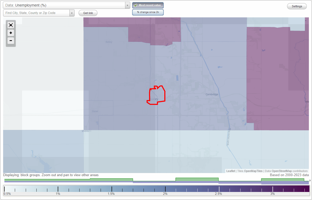 Work and Jobs in Huxley, Iowa (IA) Detailed Stats Occupations