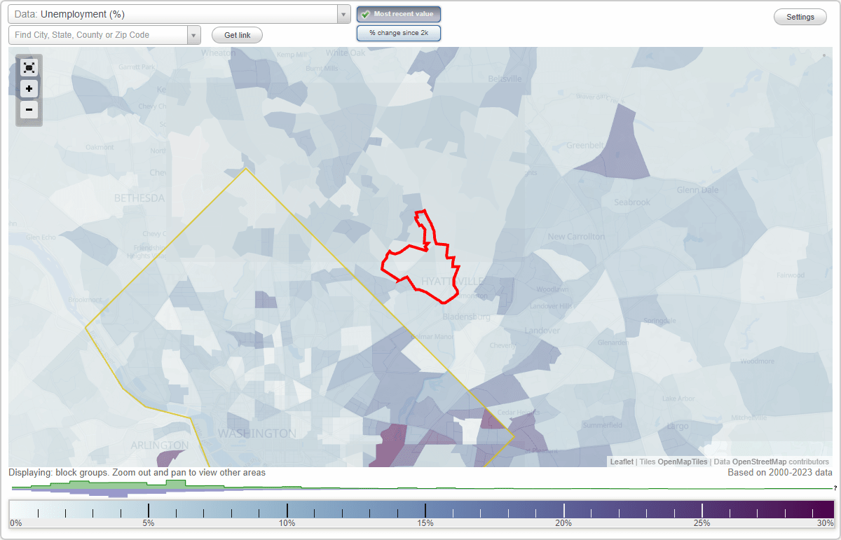 Work and Jobs in Hyattsville, Maryland (MD) Detailed Stats Occupations