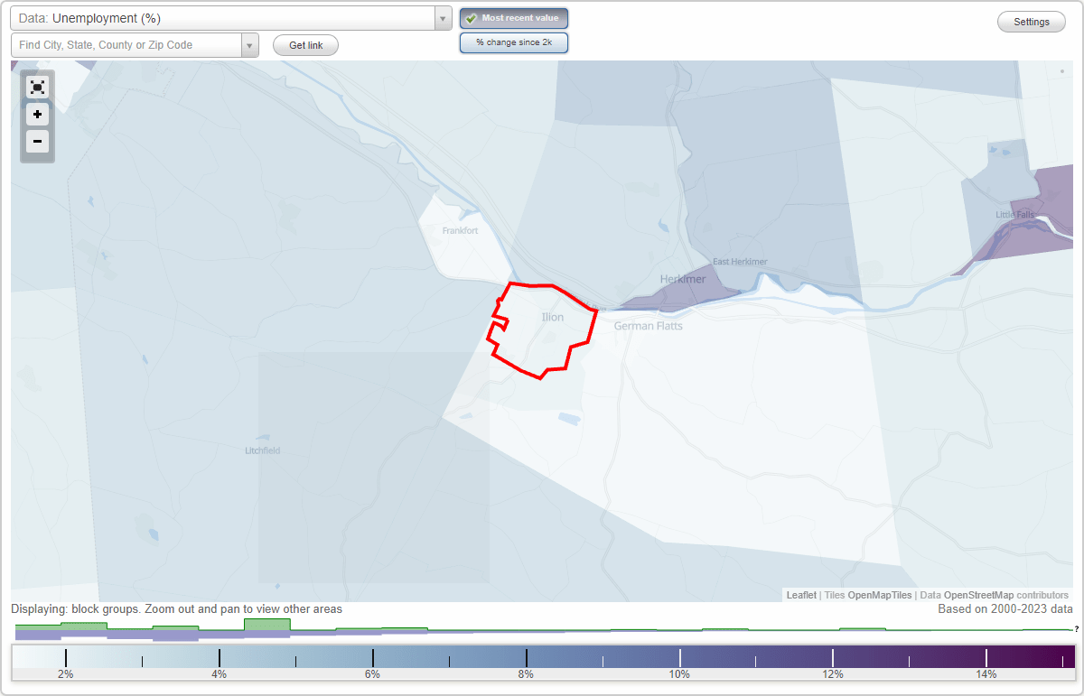 Work and Jobs in Ilion, New York (NY) Detailed Stats Occupations