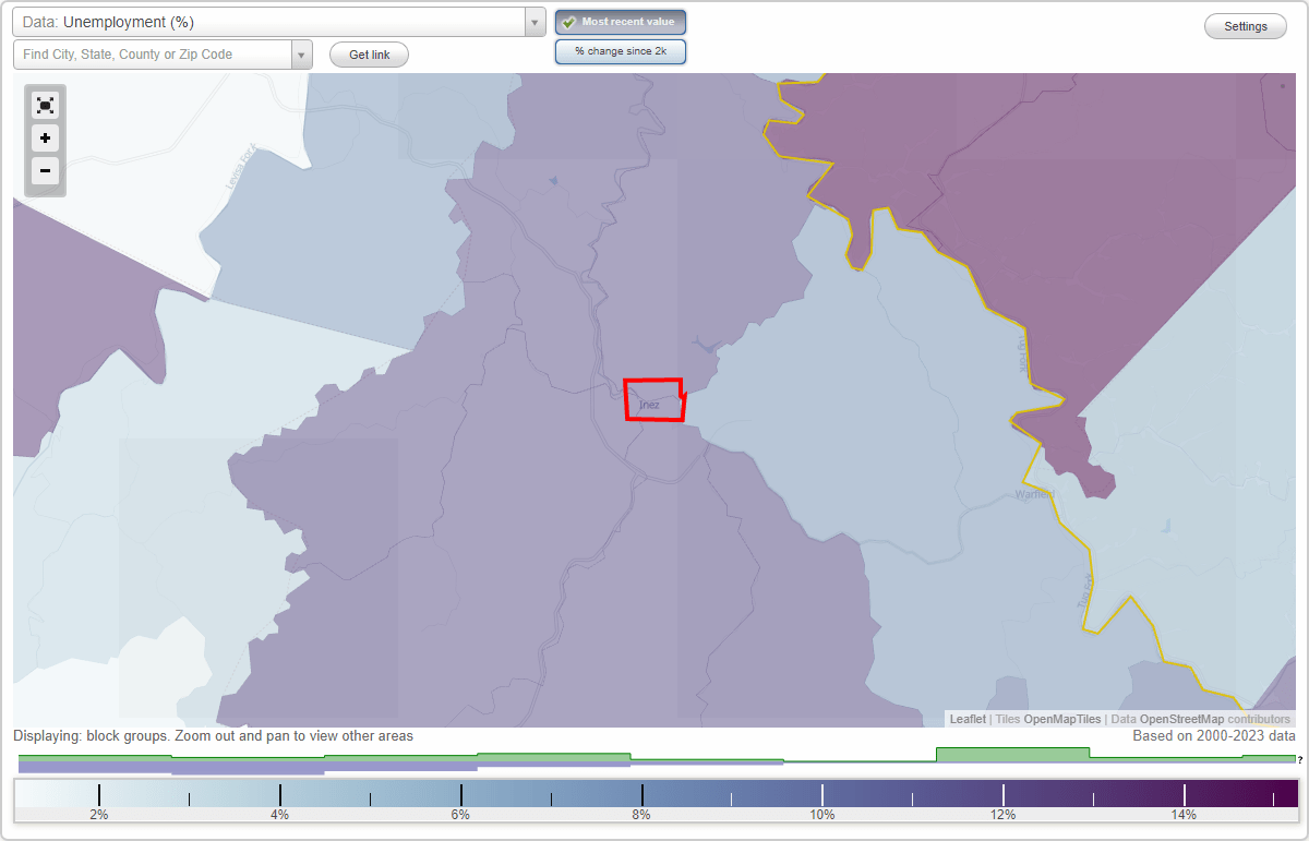 Work and Jobs in Inez, Kentucky (KY) Detailed Stats Occupations