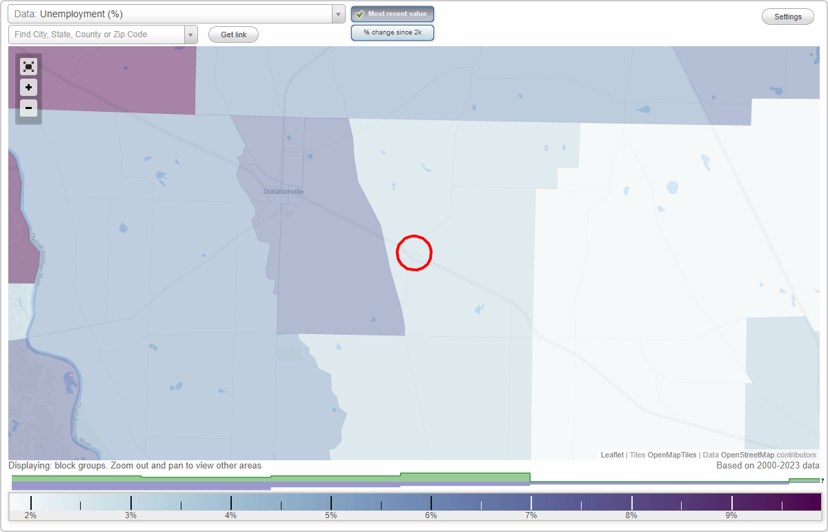 Work and Jobs in Iron City, (GA) Detailed Stats Occupations