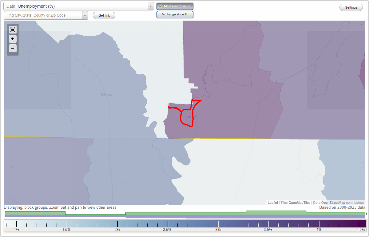 Work and Jobs in Iron City, Tennessee (TN) Detailed Stats Occupations
